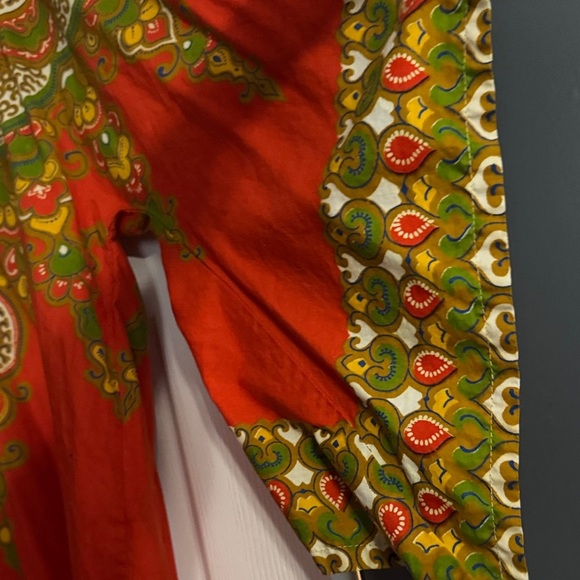 Vintage 70s Bohemian tunic/mini dress - Picture 2 of 6